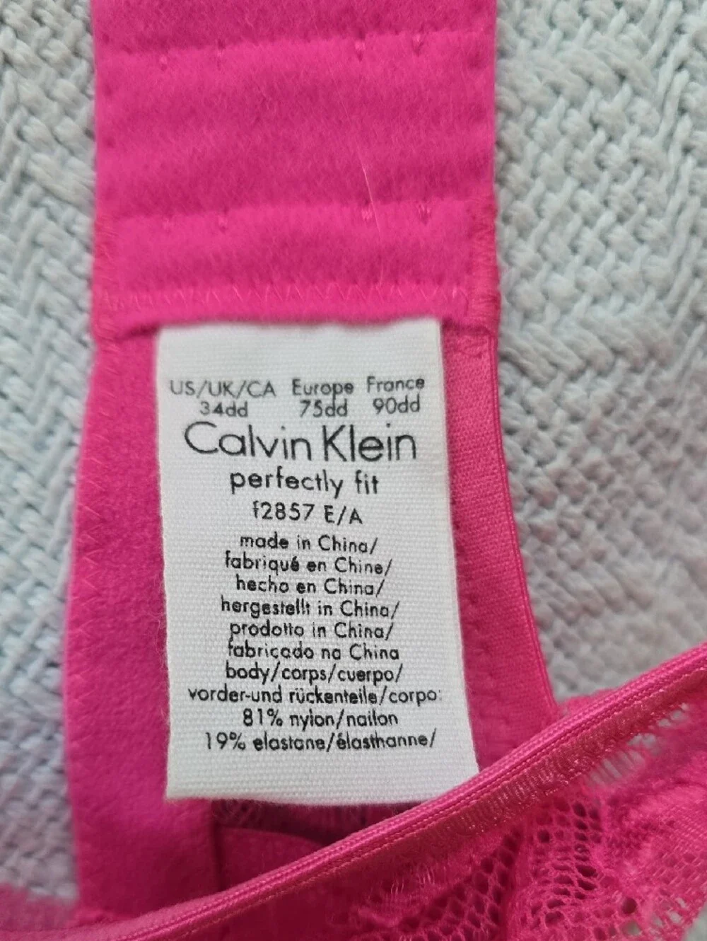 Calvin Klein sheer floral
